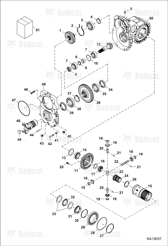 Front Axle (Differential)