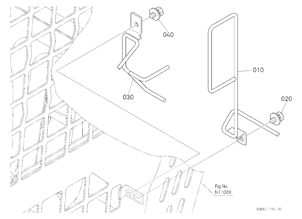 Hose Guide (Left)