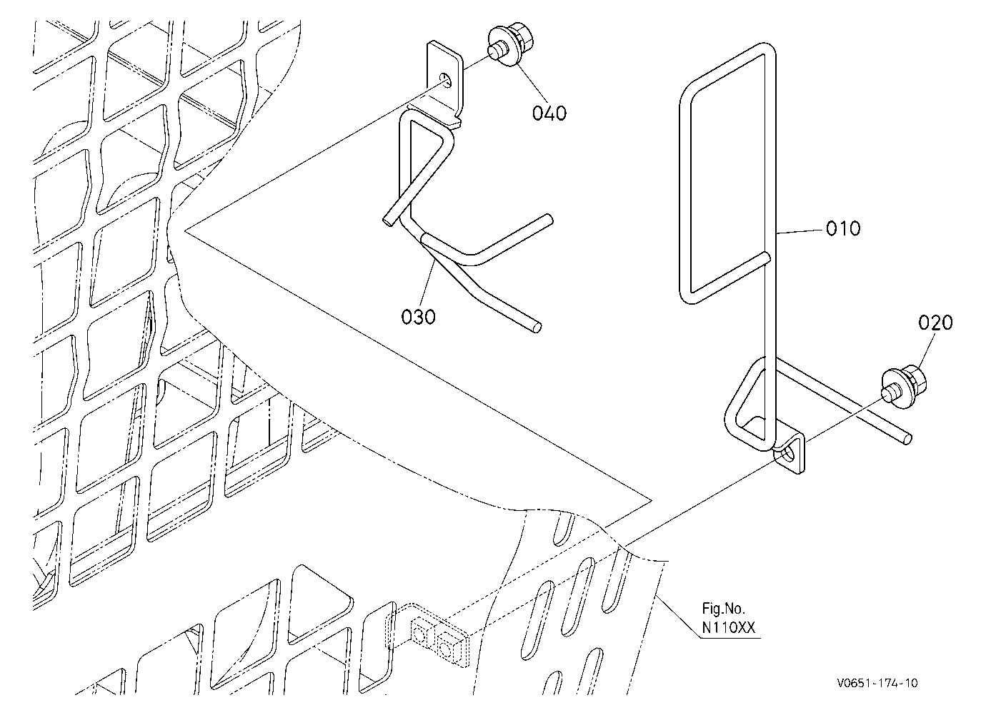Hose Guide (Left)