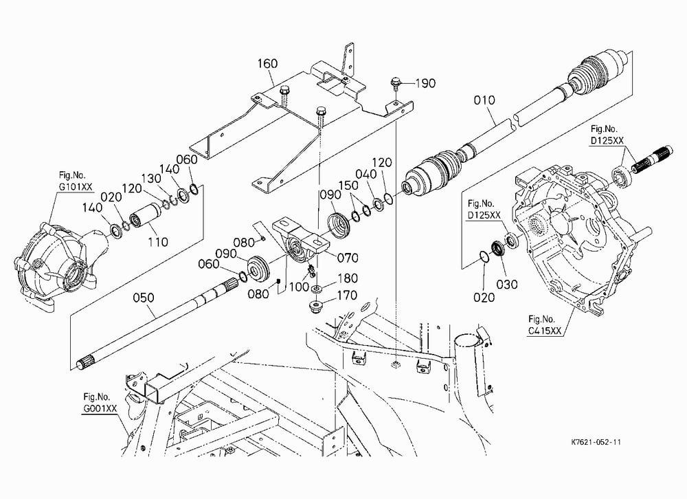 FRONT WHEEL PROPELLER SHAFT