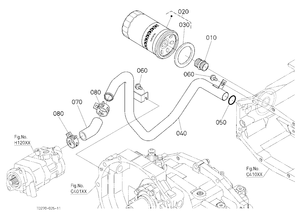 Hydraulic Pipe (Delivery)