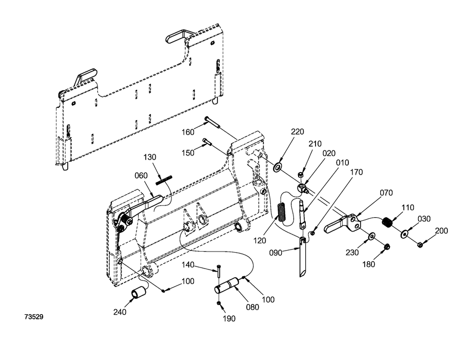 Hitch, Scl 2 Lever (C6720)