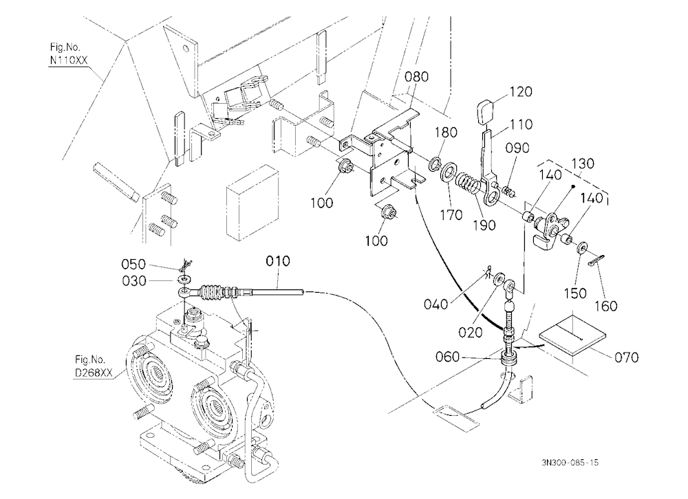 Pto Clutch Lever [Previous Cab Type]