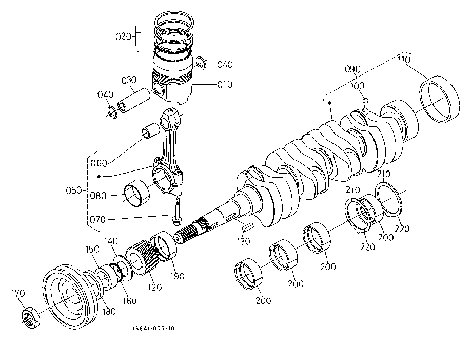 Piston And Crankshaft