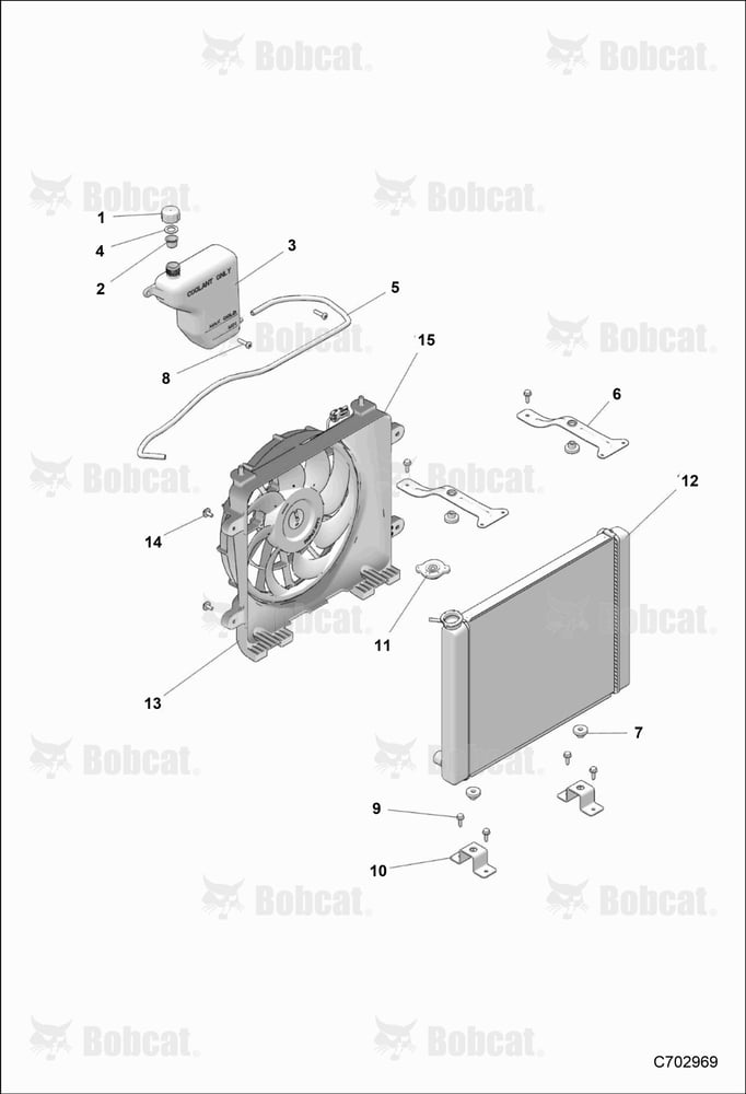 ENGINE, COOLING, Radiator