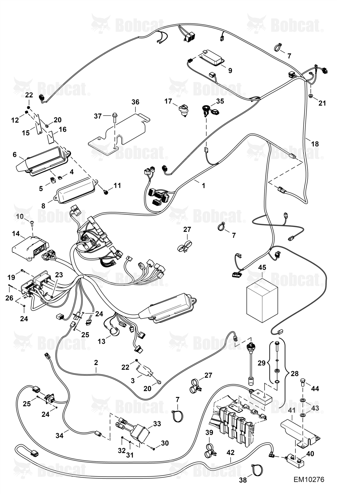 CAB Electrical Circuitry (Harnesses)