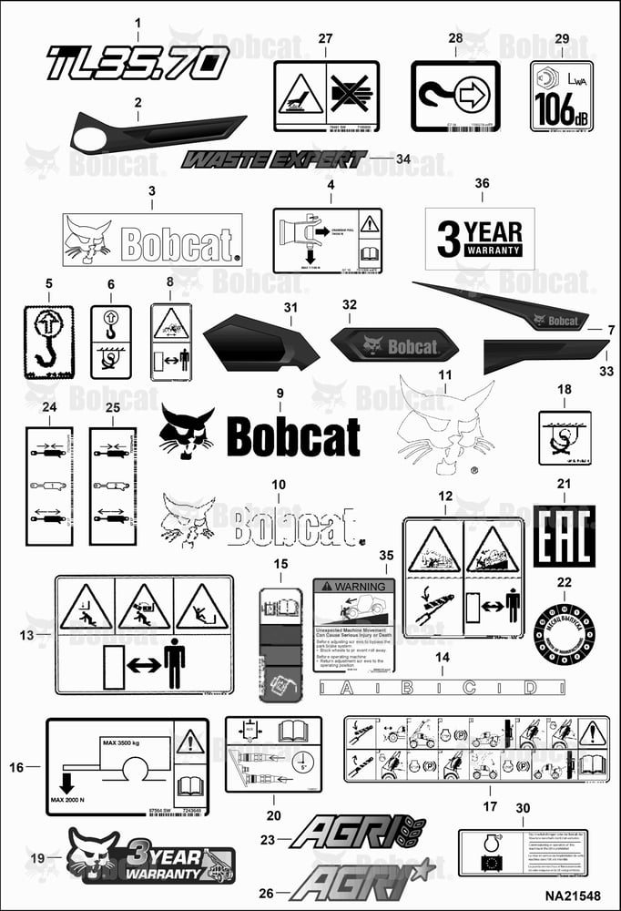 Decals (Outside)