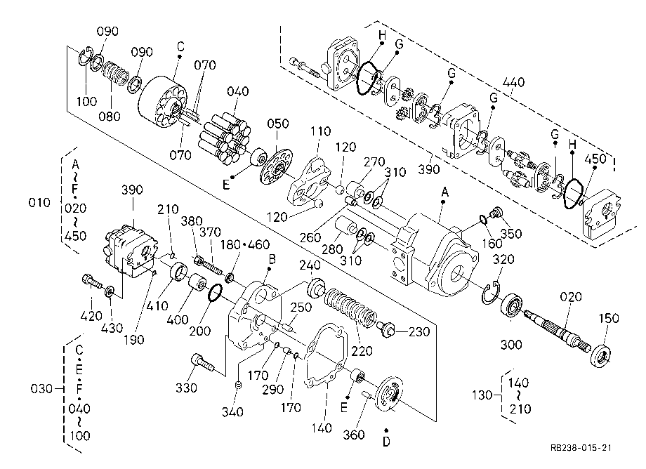 Piston Pump (Component Parts)