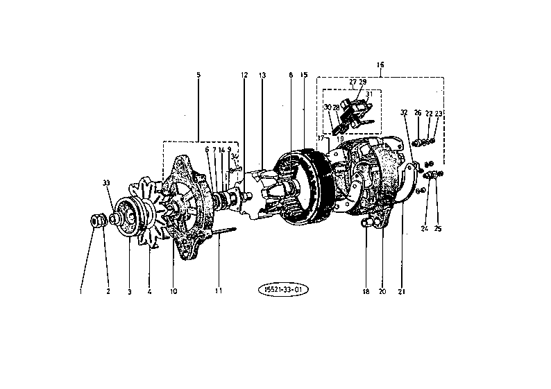 Dynamo Section Parts
