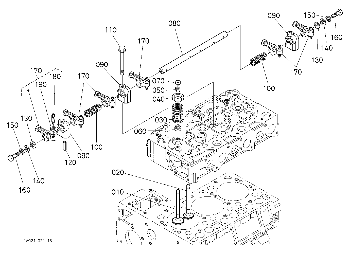 Valve And Rocker Arm