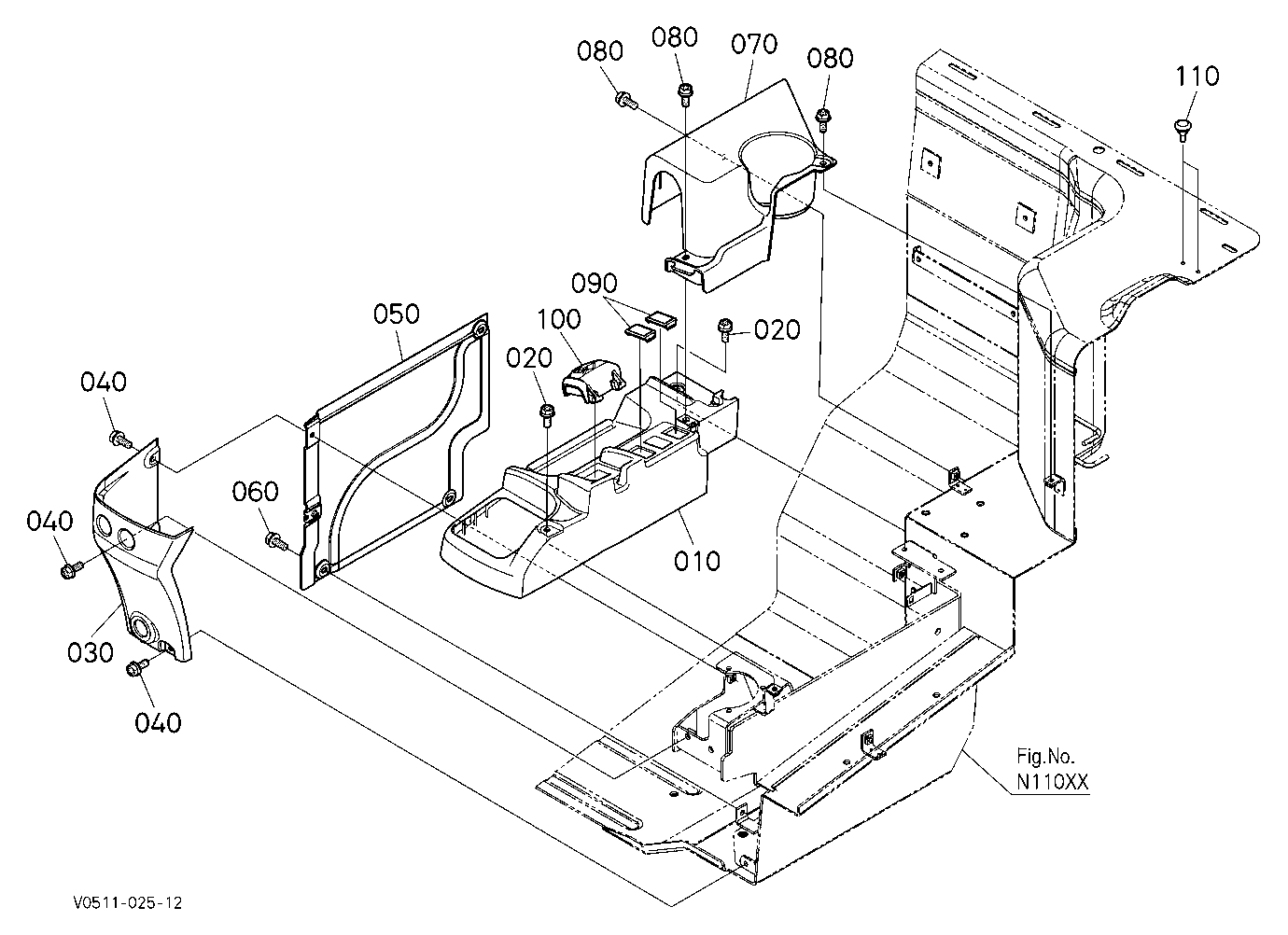 Cover (Lh) (Hydraulic)