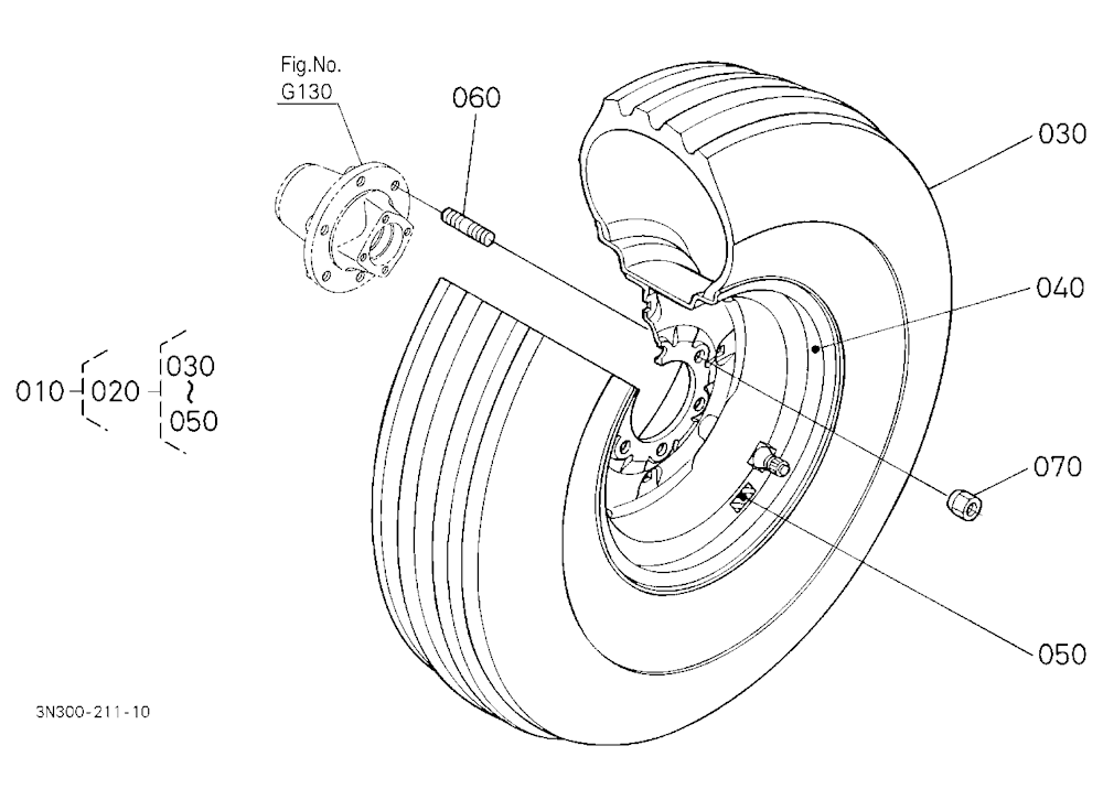 Front Wheel (10.00-16)