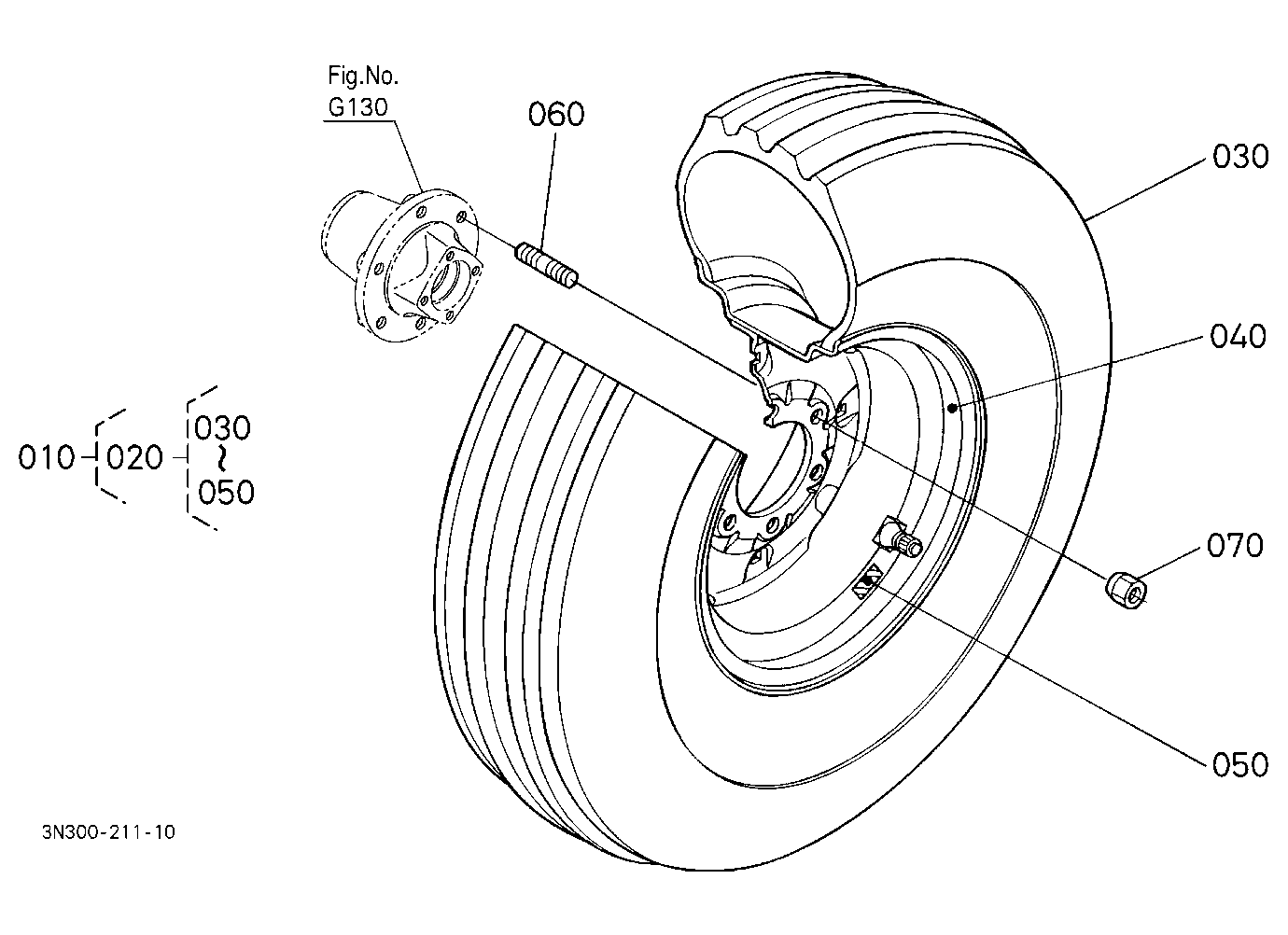 Front Wheel (10.00-16)