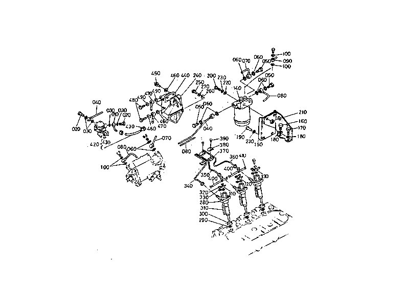 Nozzle Holder And Fuel Pipe