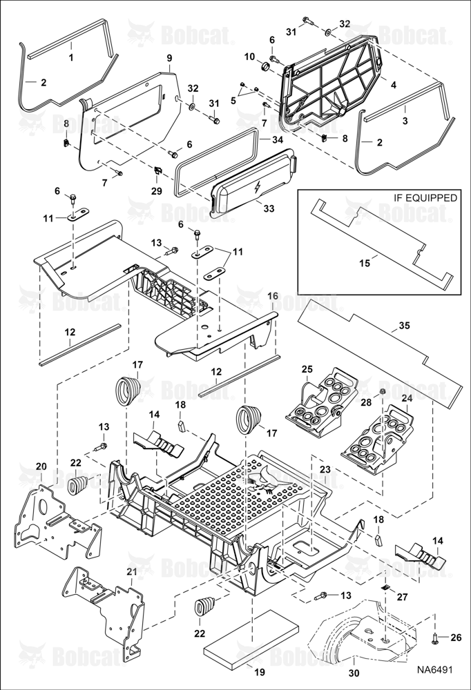 Panels (Floor Pan) (Manual Controls, AHC & ACS)