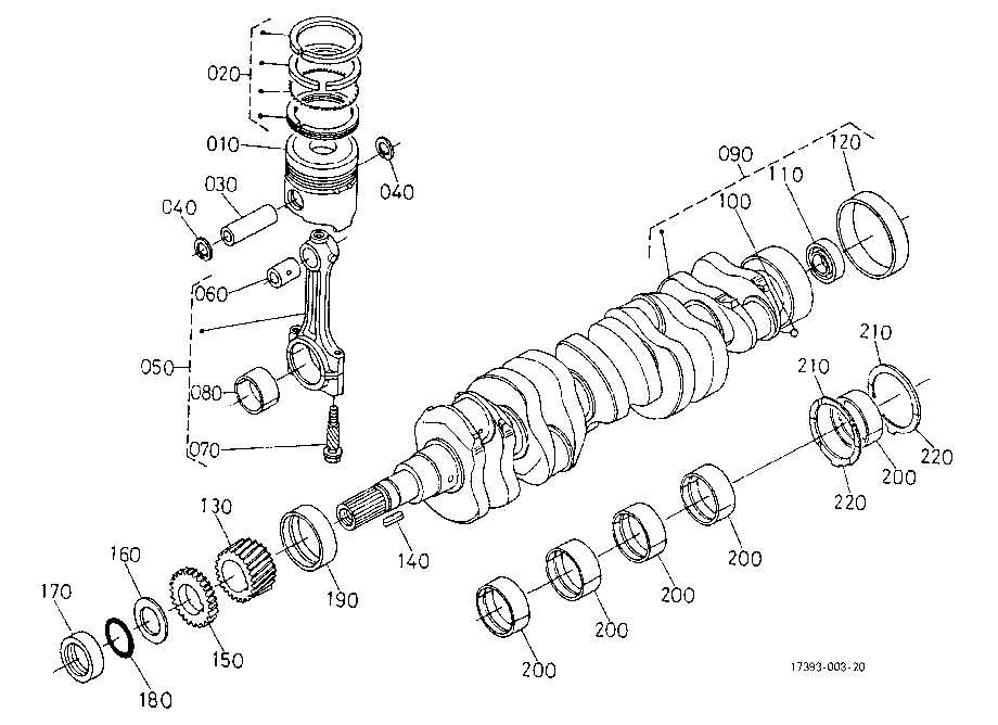 Piston And Crankshaft