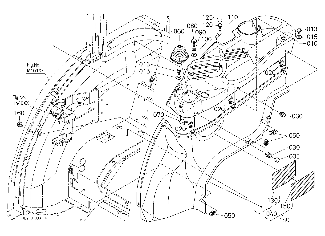 Hydraulic Control Lever Guide [Ca]