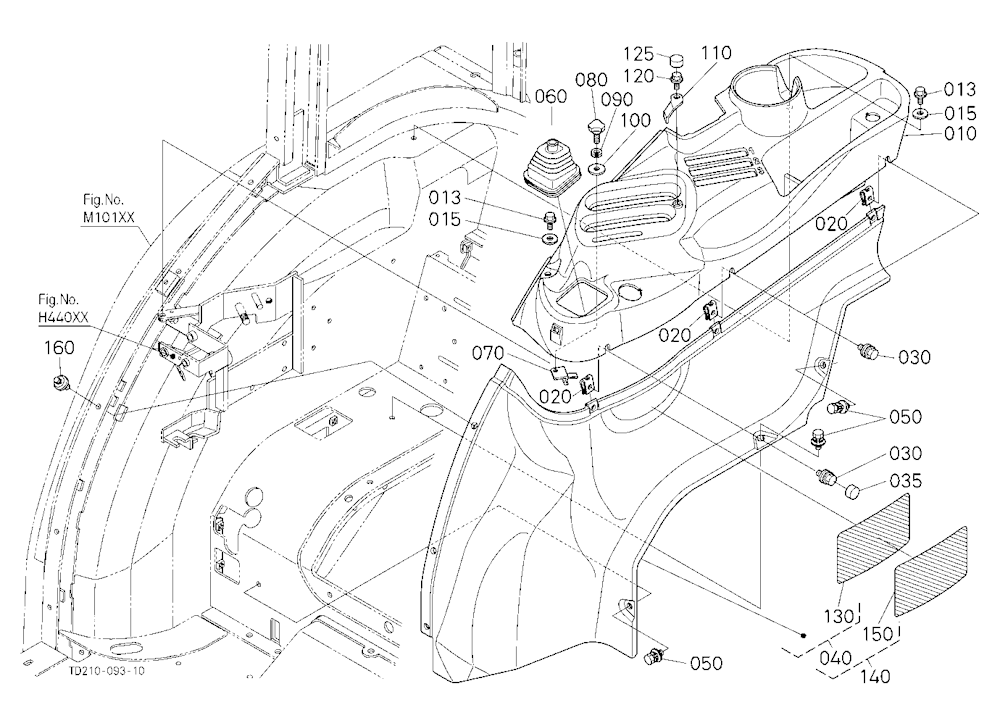 Hydraulic Control Lever Guide [Ca]