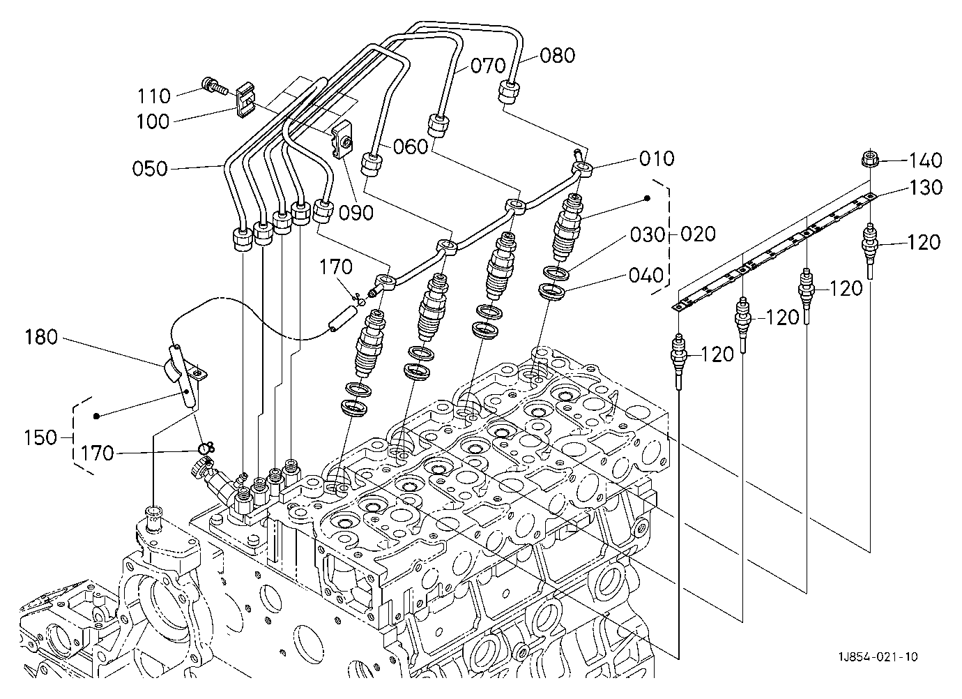 Nozzle Holder And Glow Plug