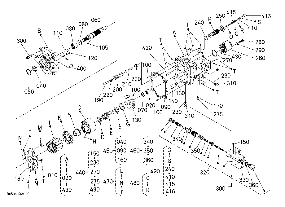 Piston Pump Component Parts