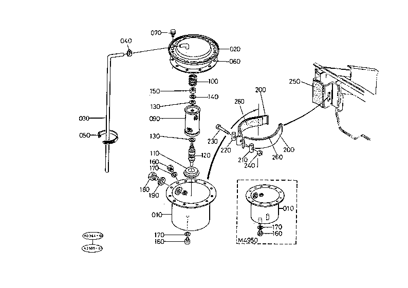 Power Steering Oil Tank