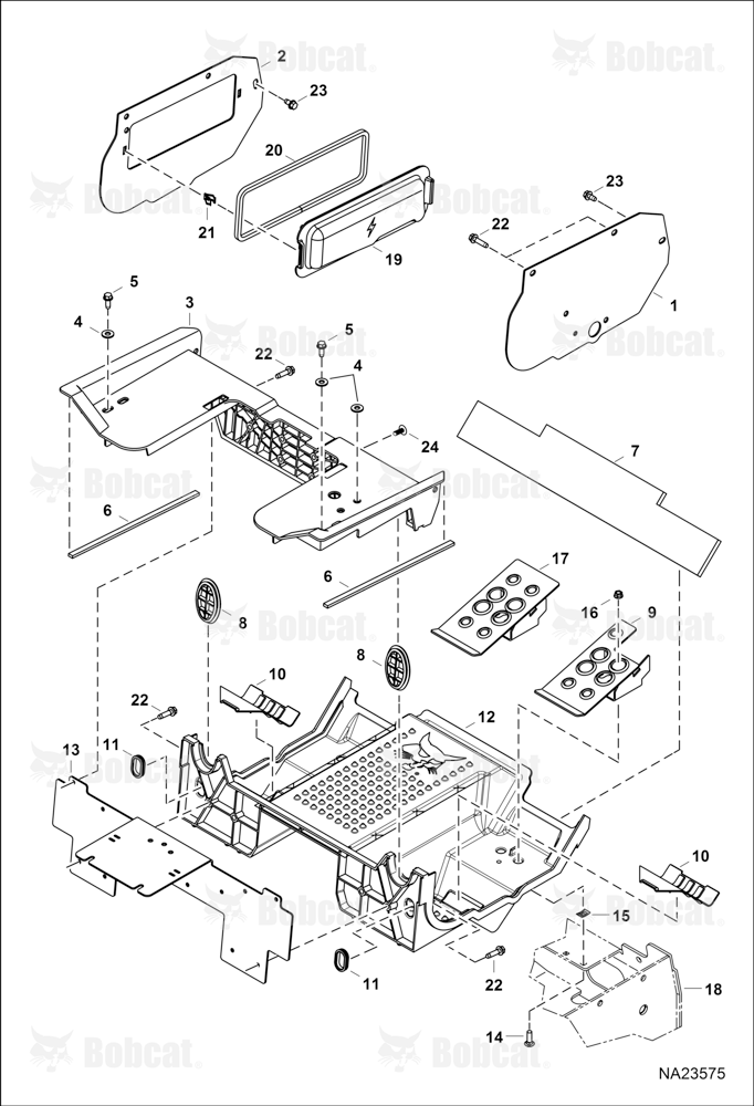 Panels (Floor Pan) (Selectable Joystick Controls)