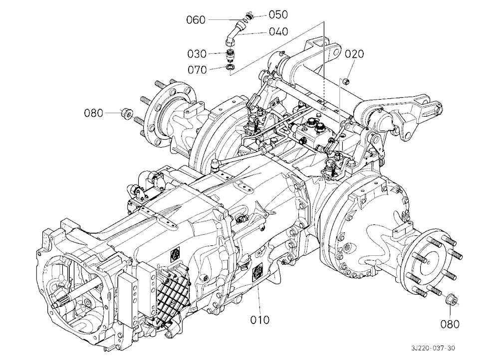Transaxle [Flange Type Axle]