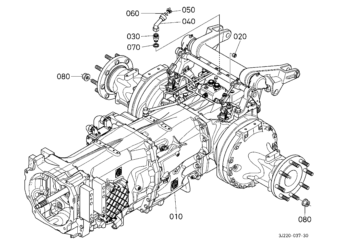 Transaxle [Flange Type Axle]