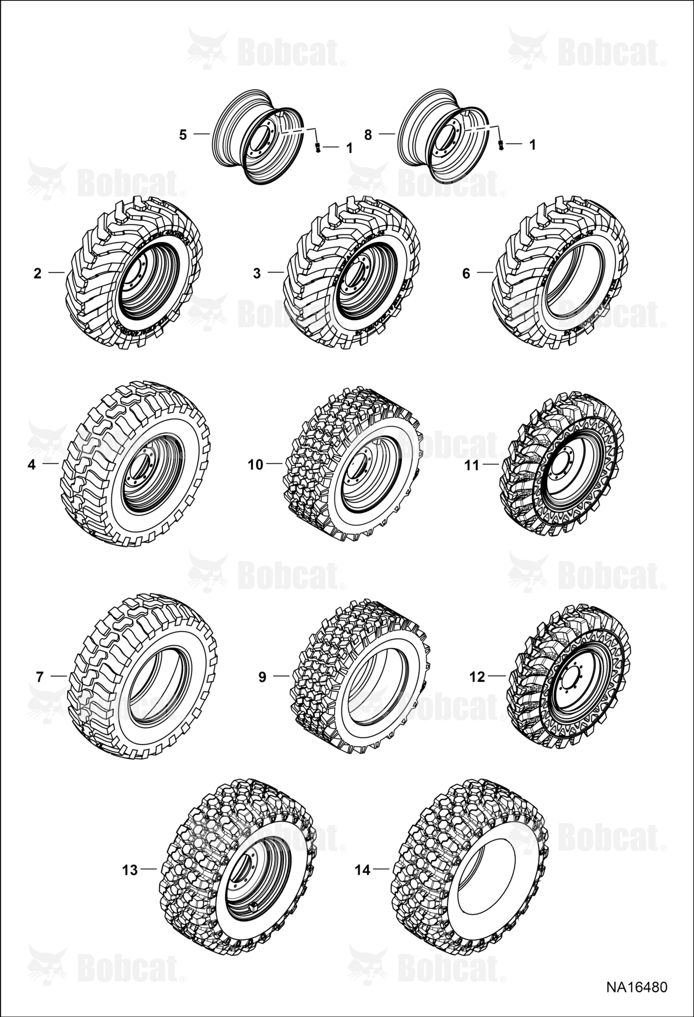 Tires & Rims (24")