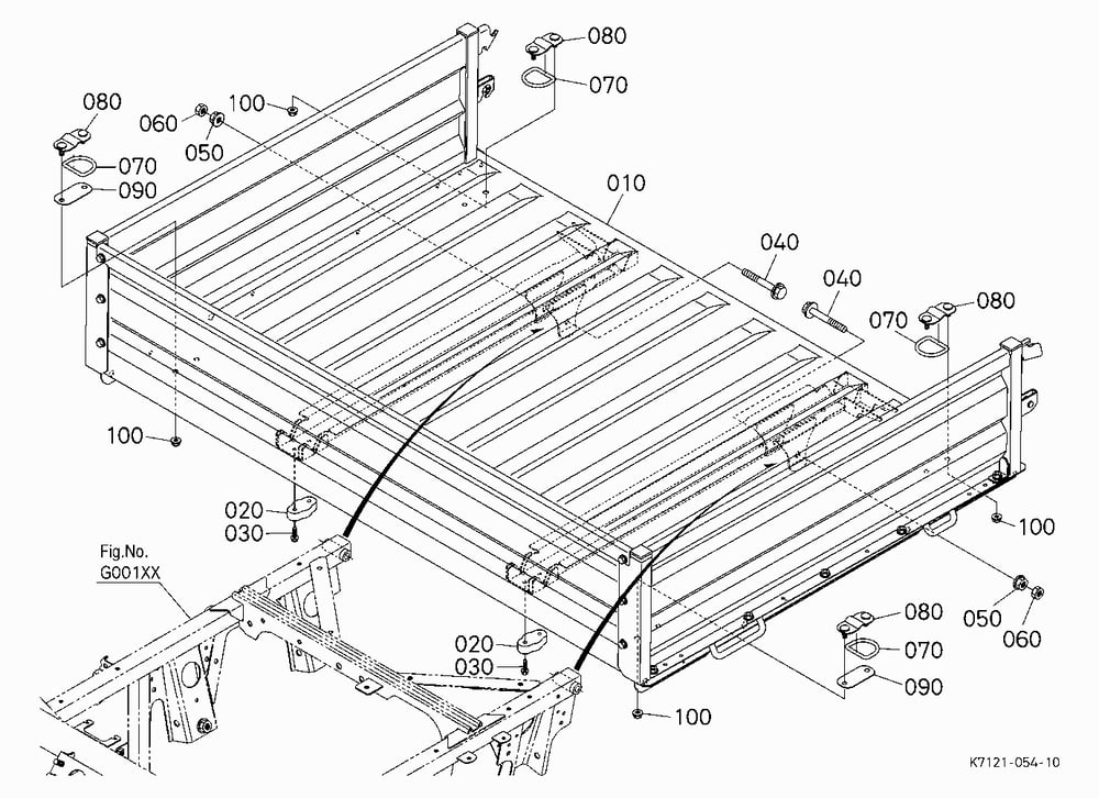 BOX BASE [BED LINER] [EXCEPT FSG]