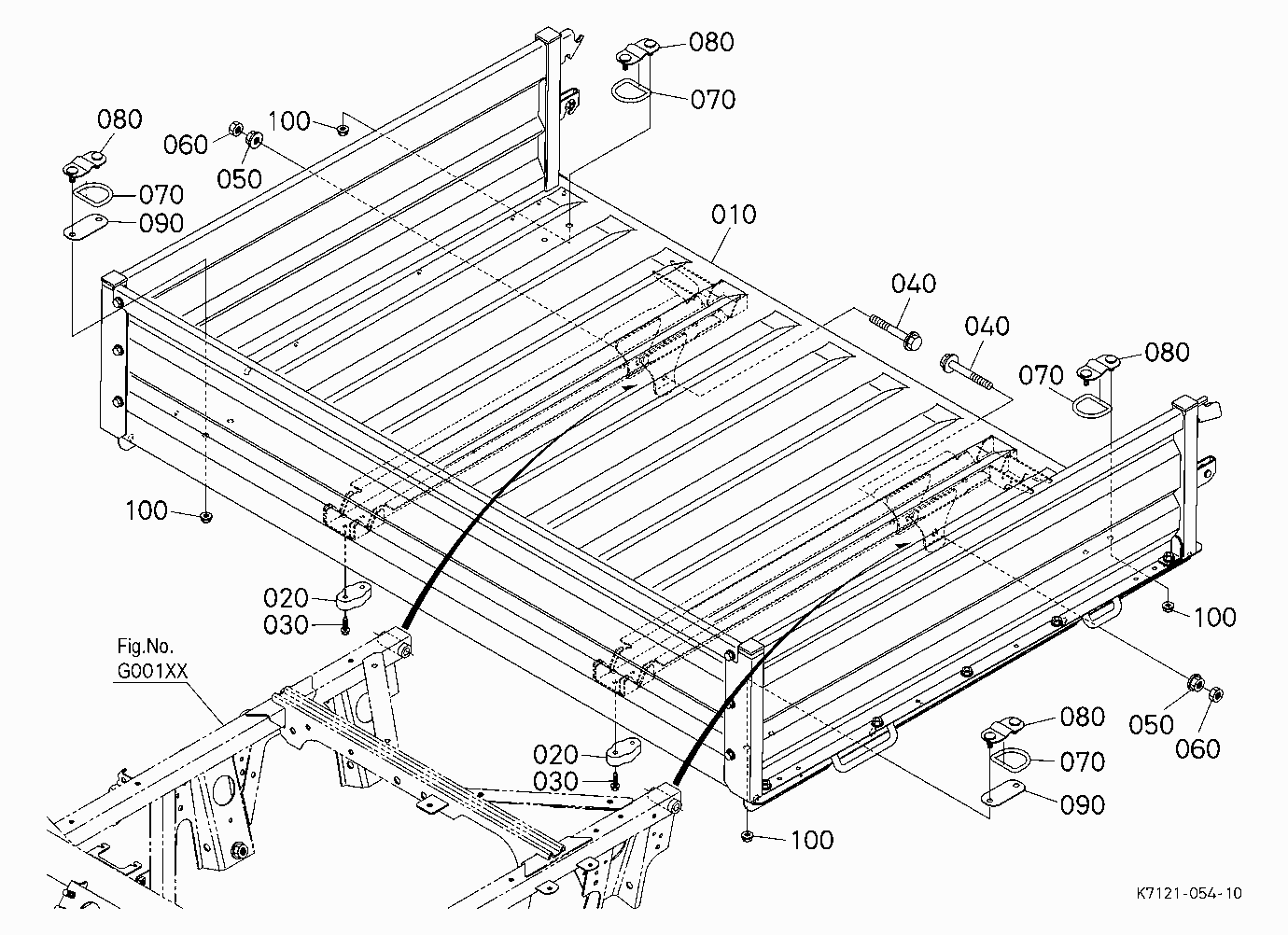 BOX BASE [BED LINER] [EXCEPT FSG]