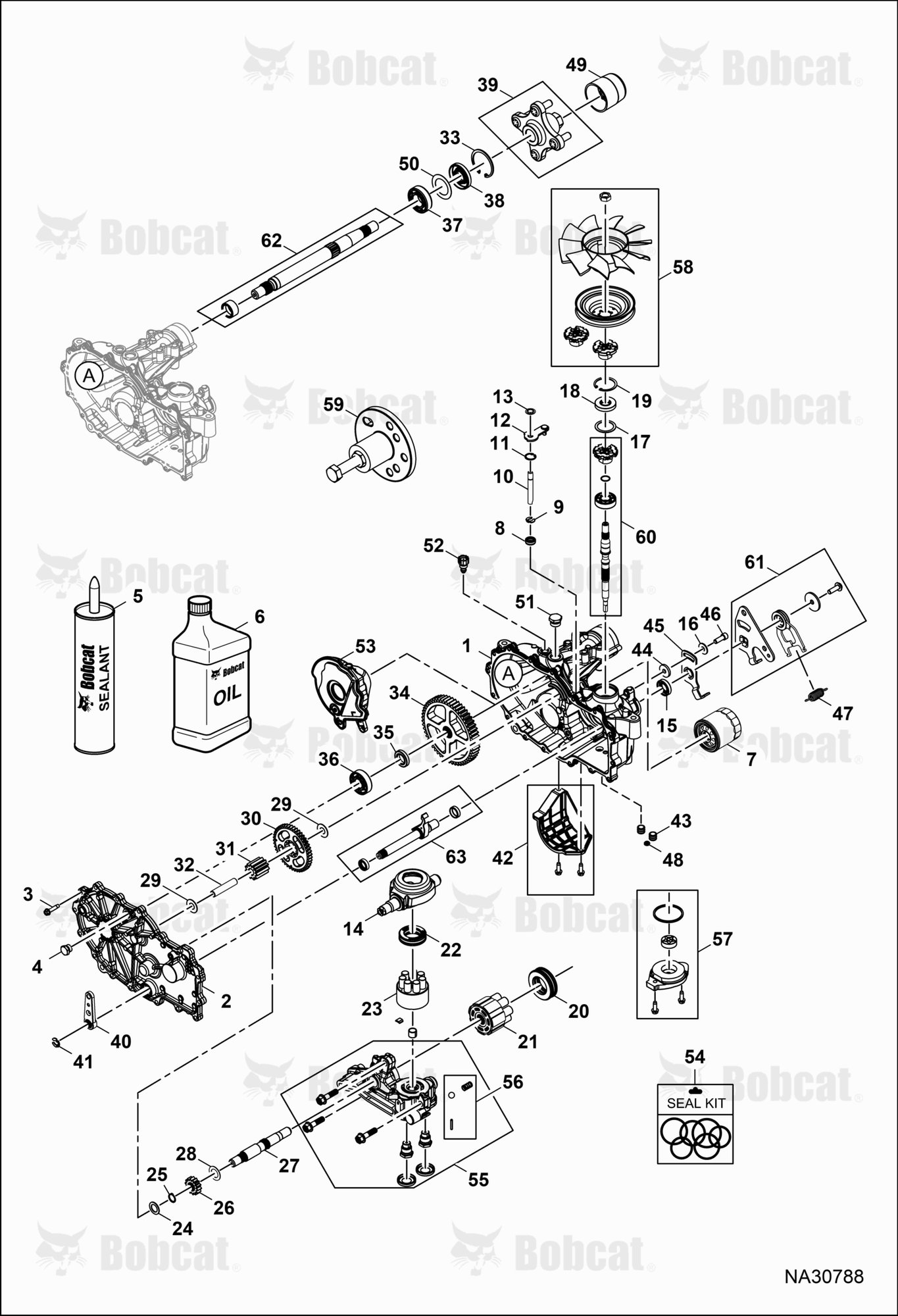 Transaxle Left