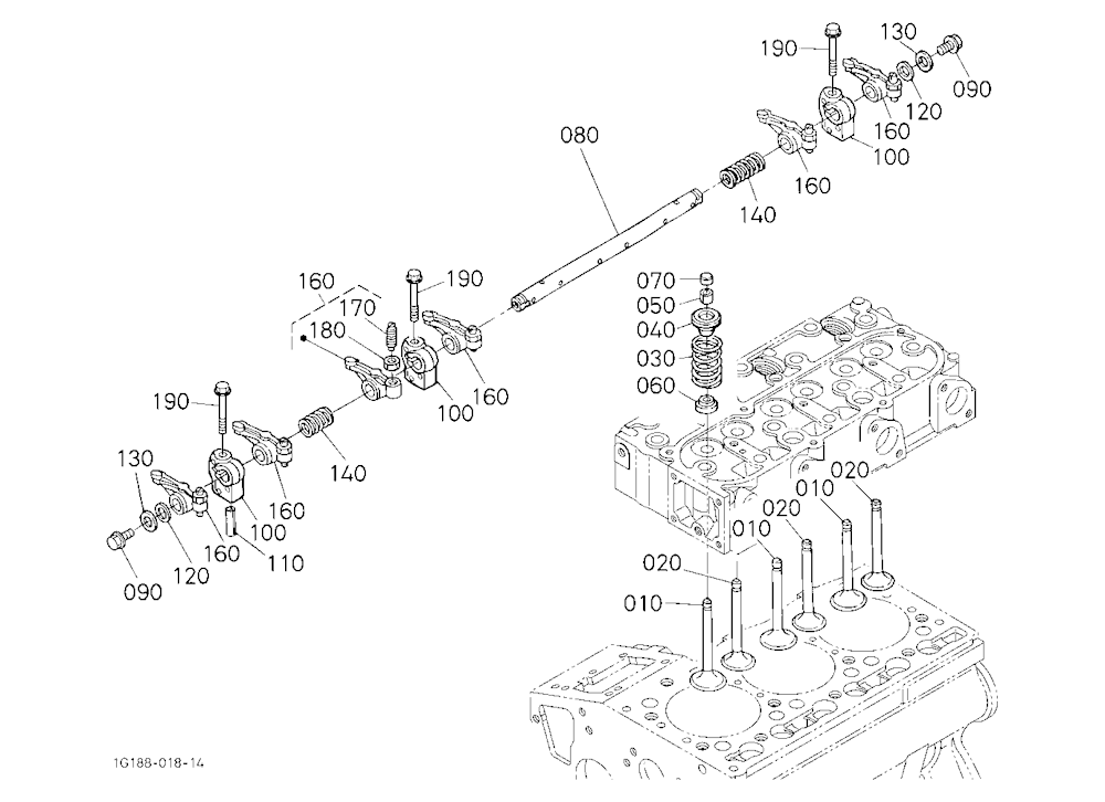 Valve And Rocker Arm