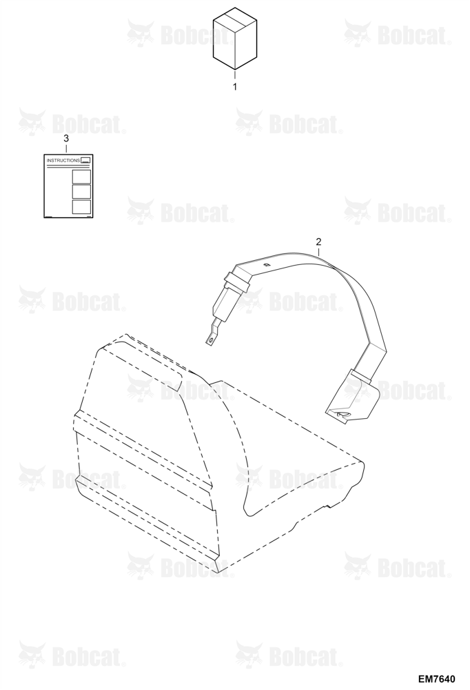 Seat Belt Kit (3" Wide Retractable)