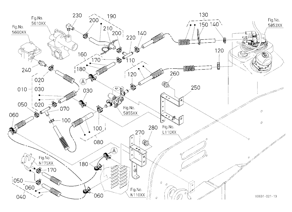 Diesel Exhaust Fluid Heater Hose