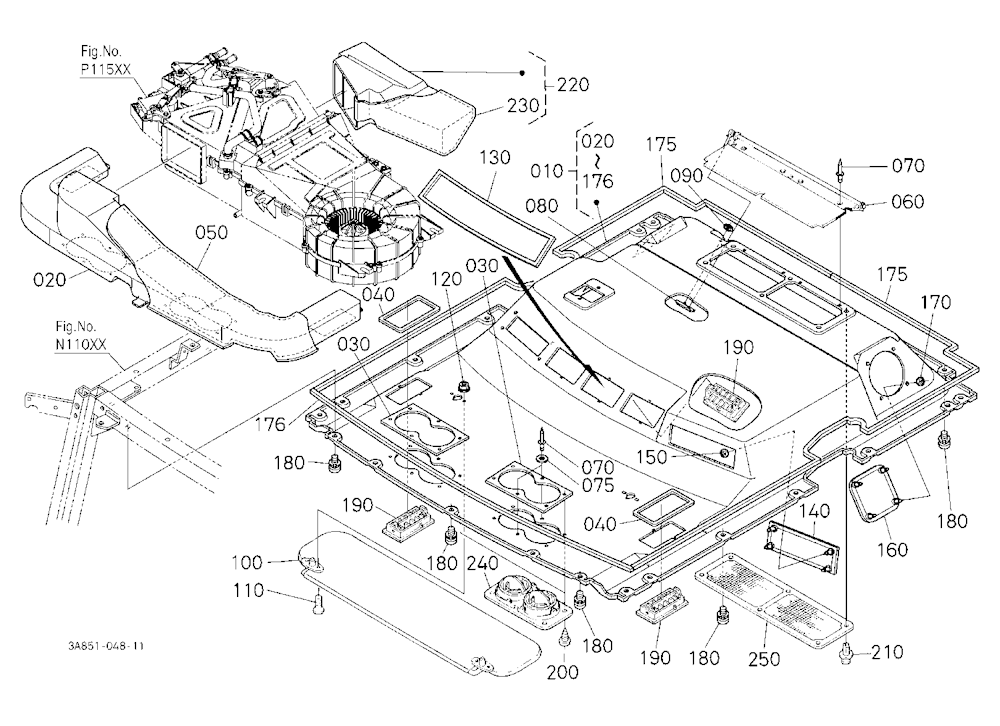 Inner Roof [A] [Cab Type] [New Type]