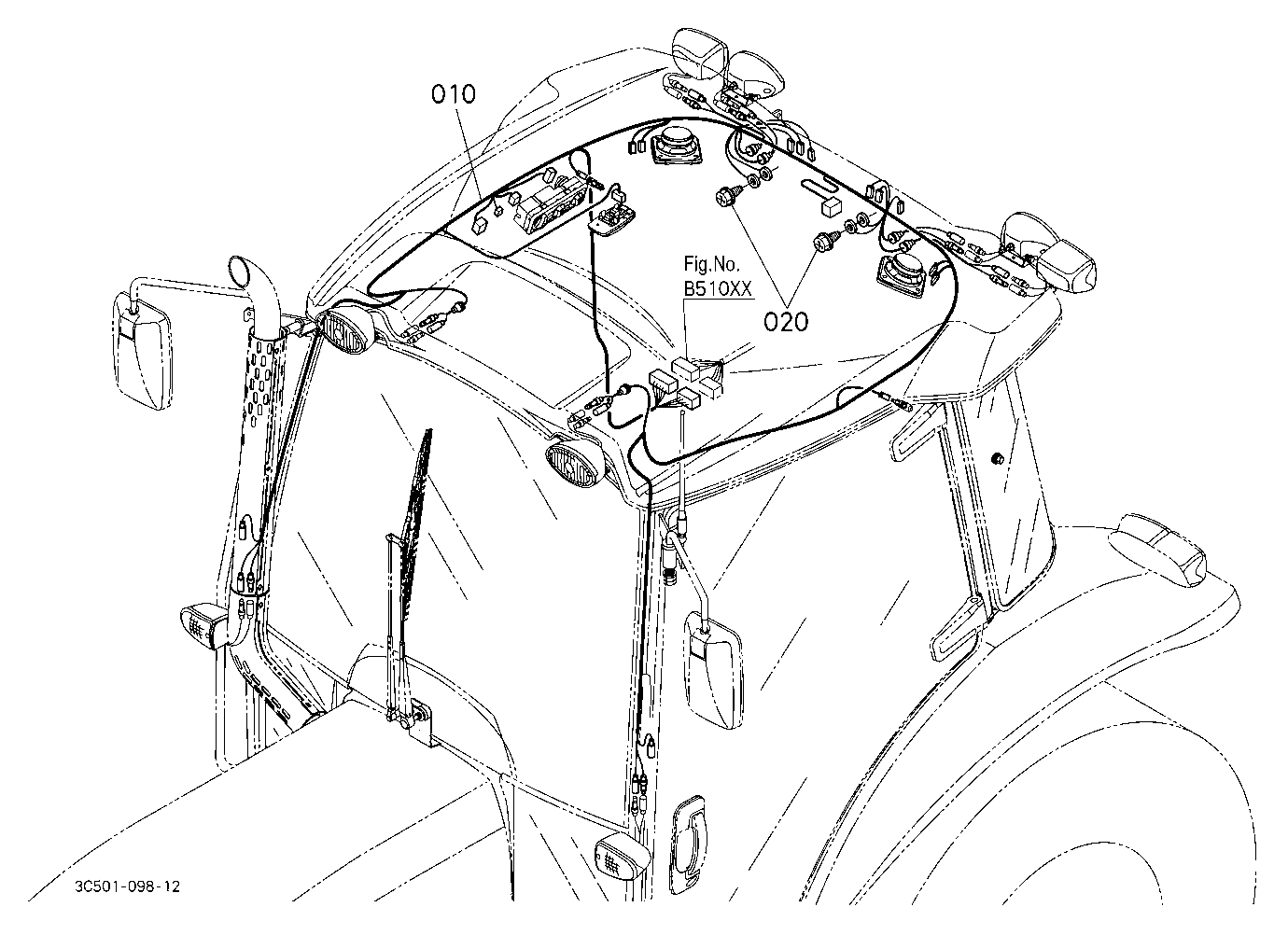 Electrical Wiring (Cab) [A]