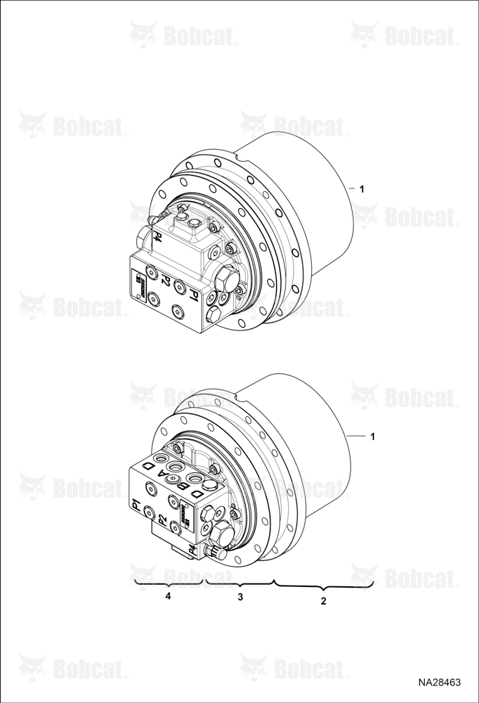Travel Motor (Assembly)