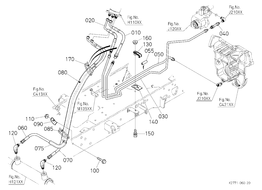 Hydraulic Oil Line (Steering)
