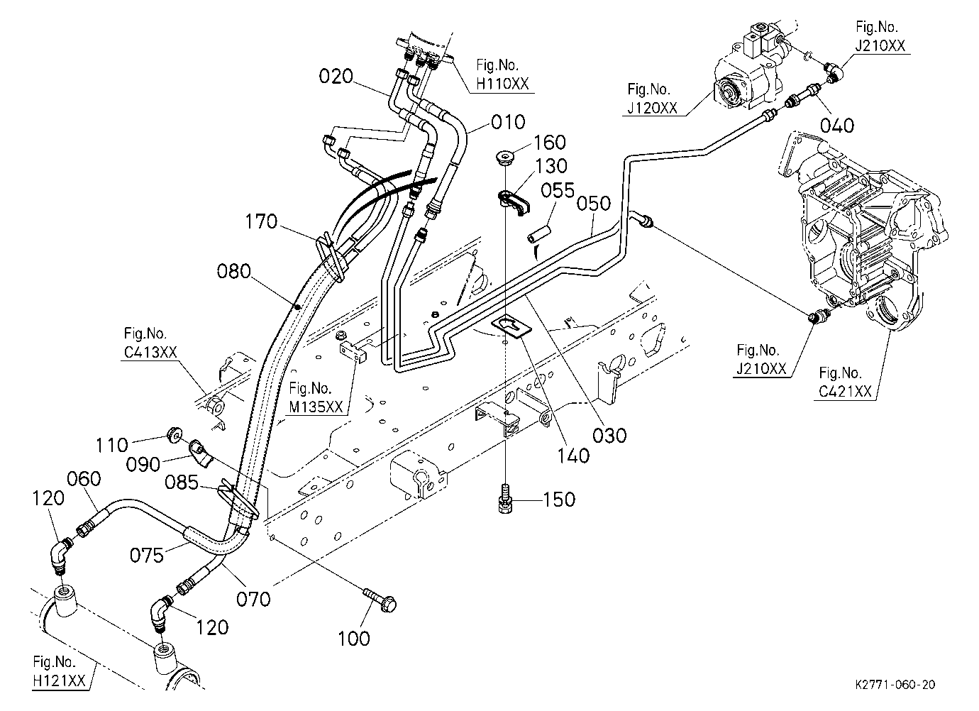 Hydraulic Oil Line (Steering)