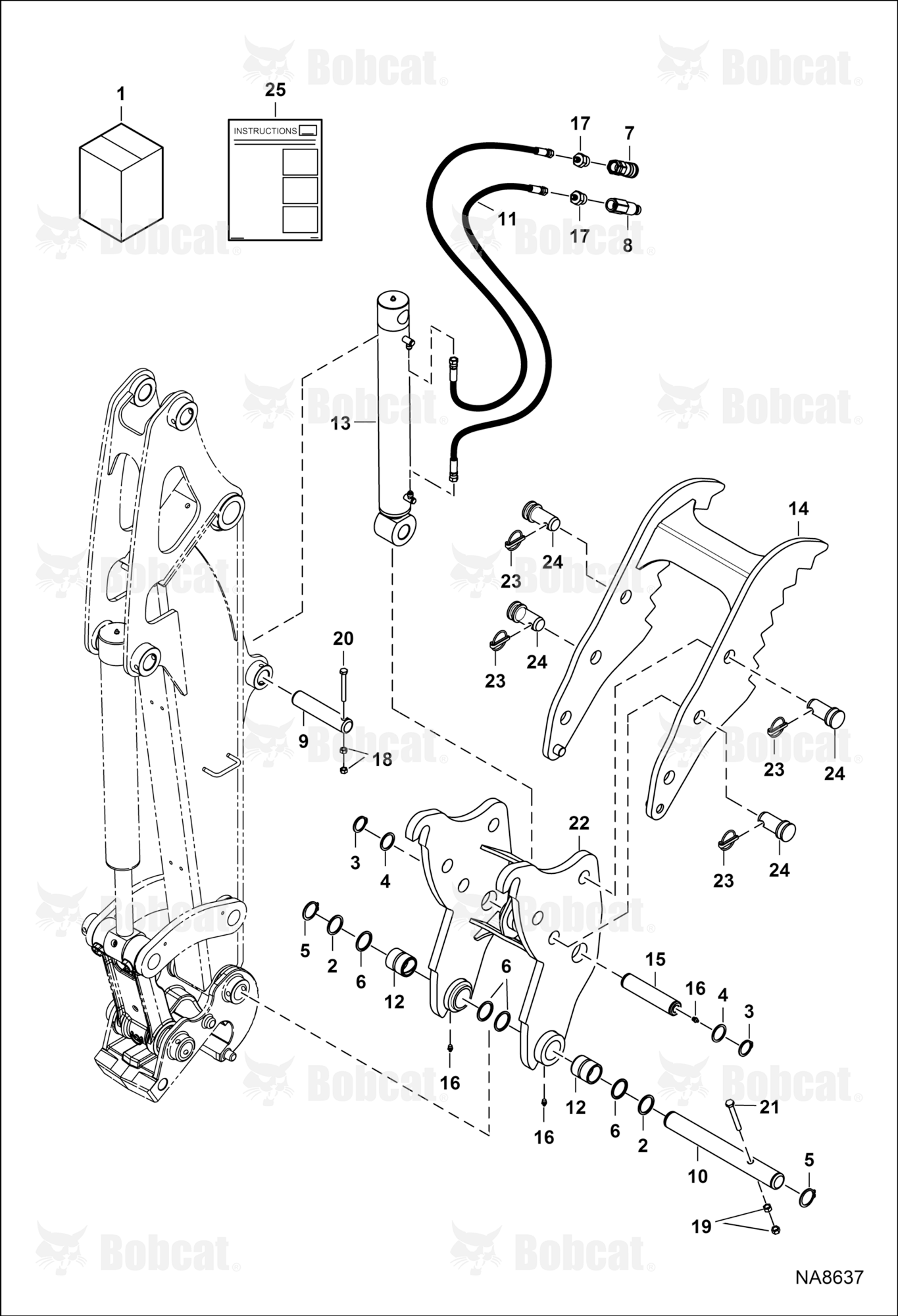 Clamp (Pro Clamp Kits)  B39N00101 & Above