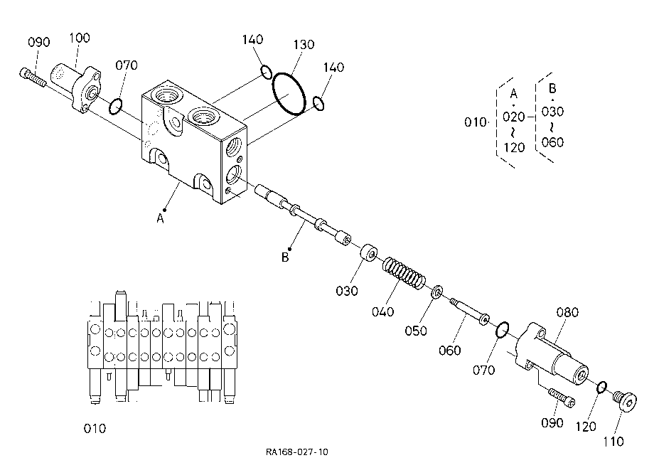 Spool Section (Inlet 1)