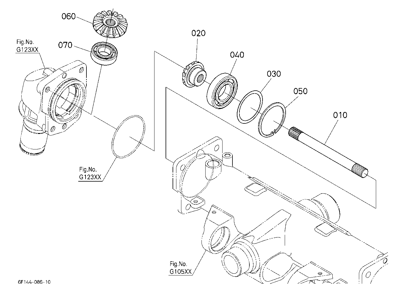 Bevel Gear (Right)