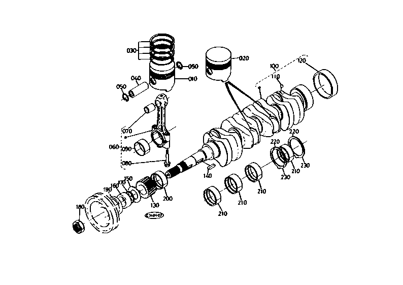 Piston Crankshaft