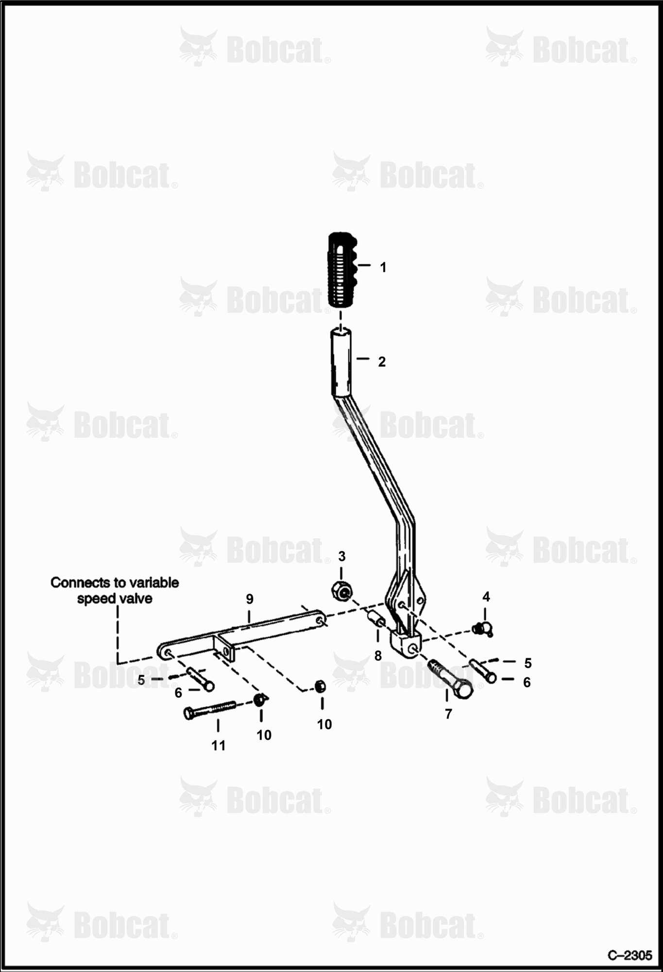 Variable Speed Control Lever