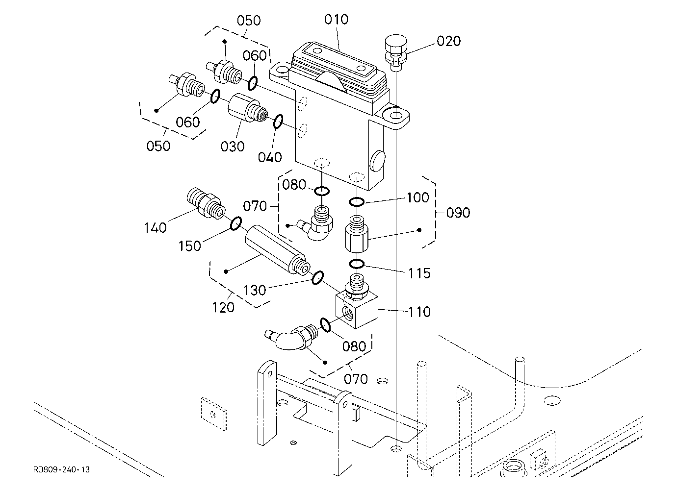 Pilot Valve (Boom) [Super Double Boom Type]