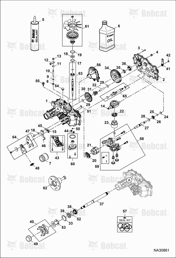 Transaxle Right