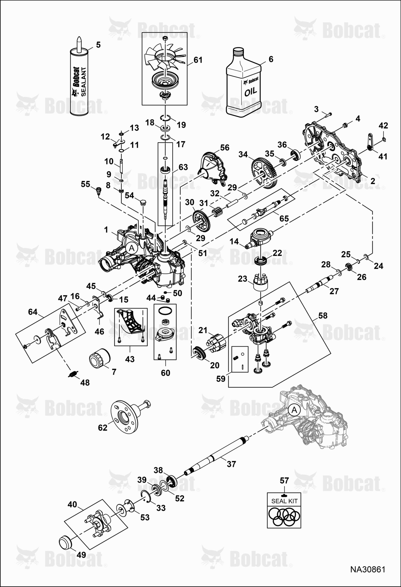 Transaxle Right