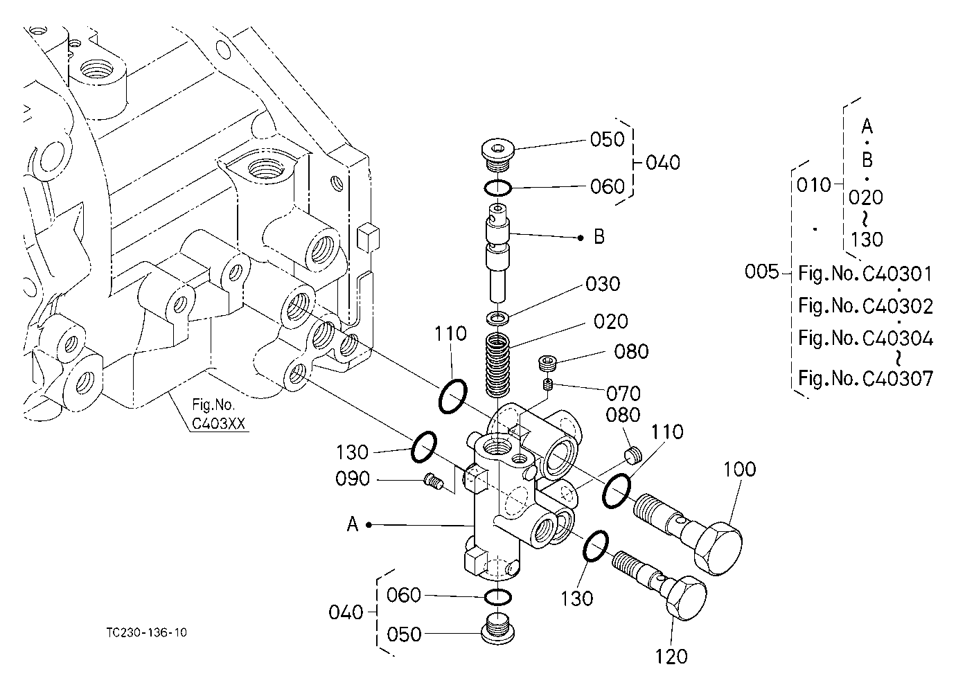 Hst (Hi-Lo And Solenoid Valve) [Component Parts]