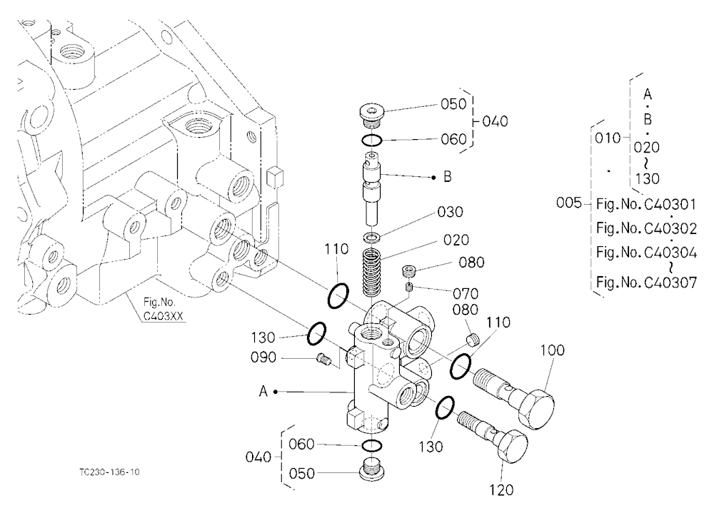Hst (Hi-Lo And Solenoid Valve) [Component Parts]